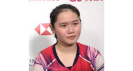 Zheng Yu's Badminton Racket